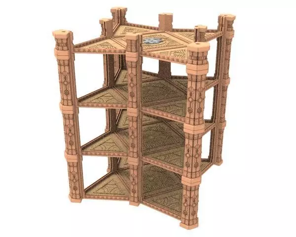 Damocles City Builder - Military Base - Modular Buildings 3D print model_31