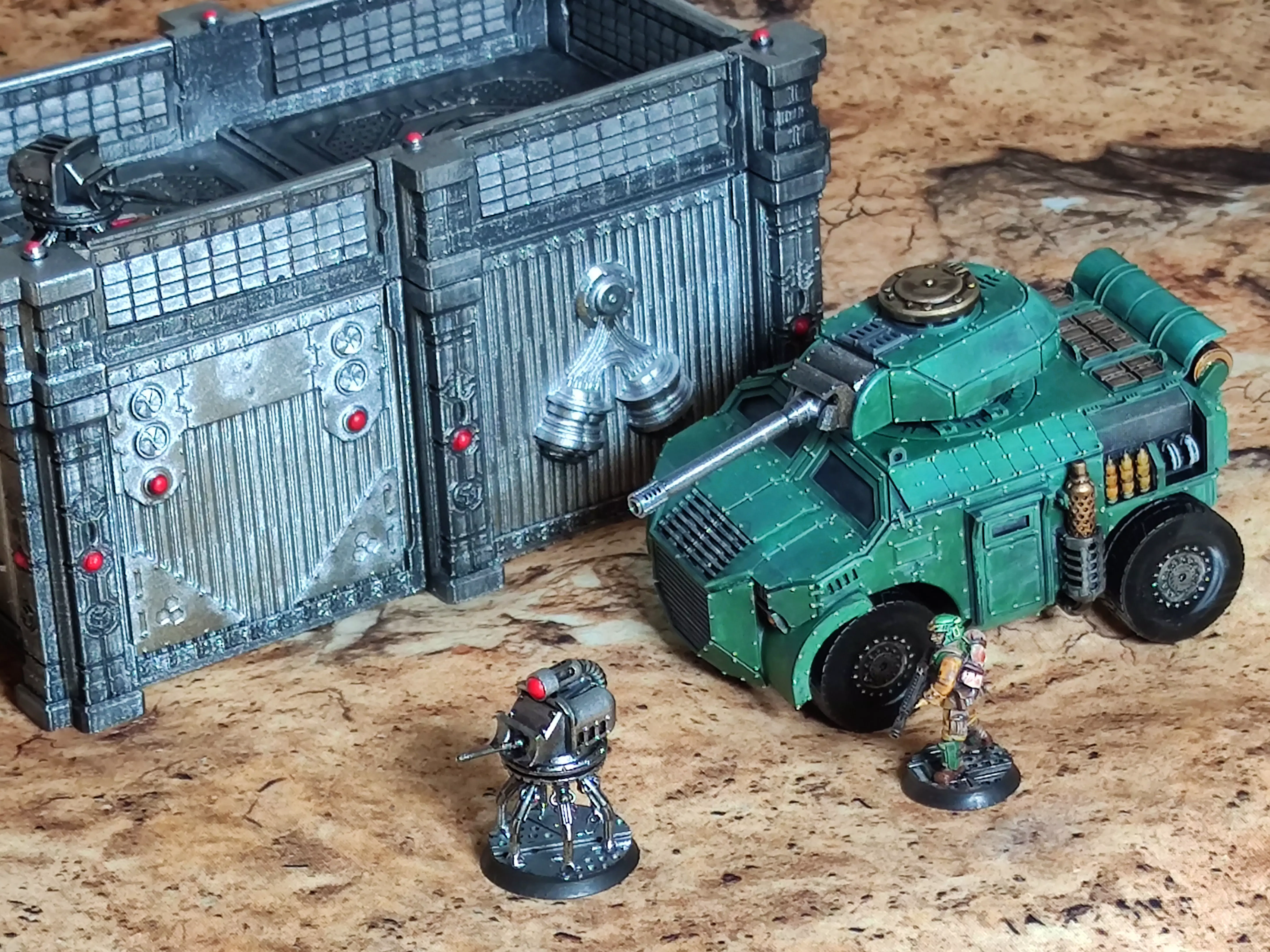 Damocles City Builder - Military Base - Modular Buildings 3D print model_9