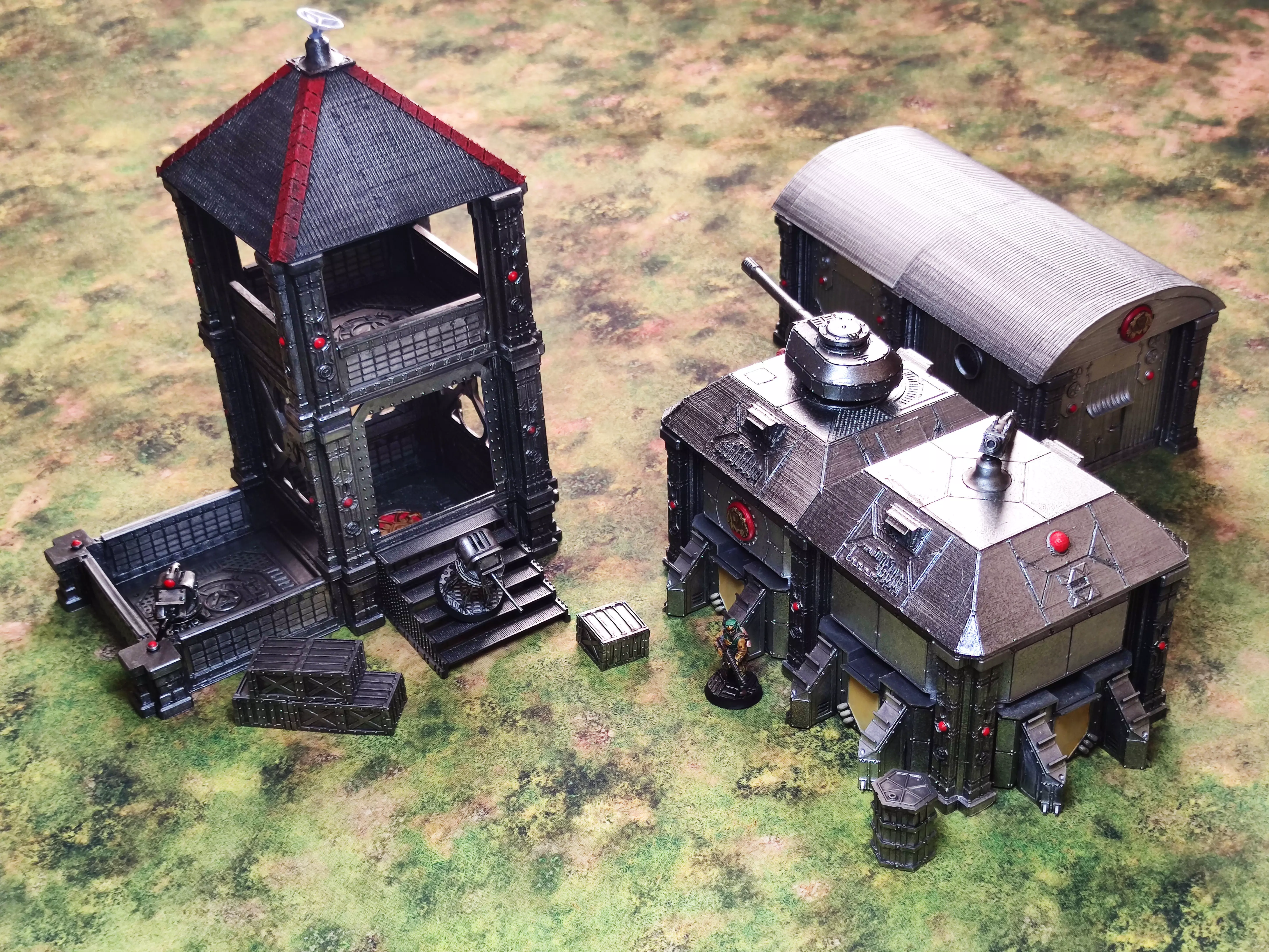 Damocles City Builder - Military Base - Modular Buildings 3D print model_22