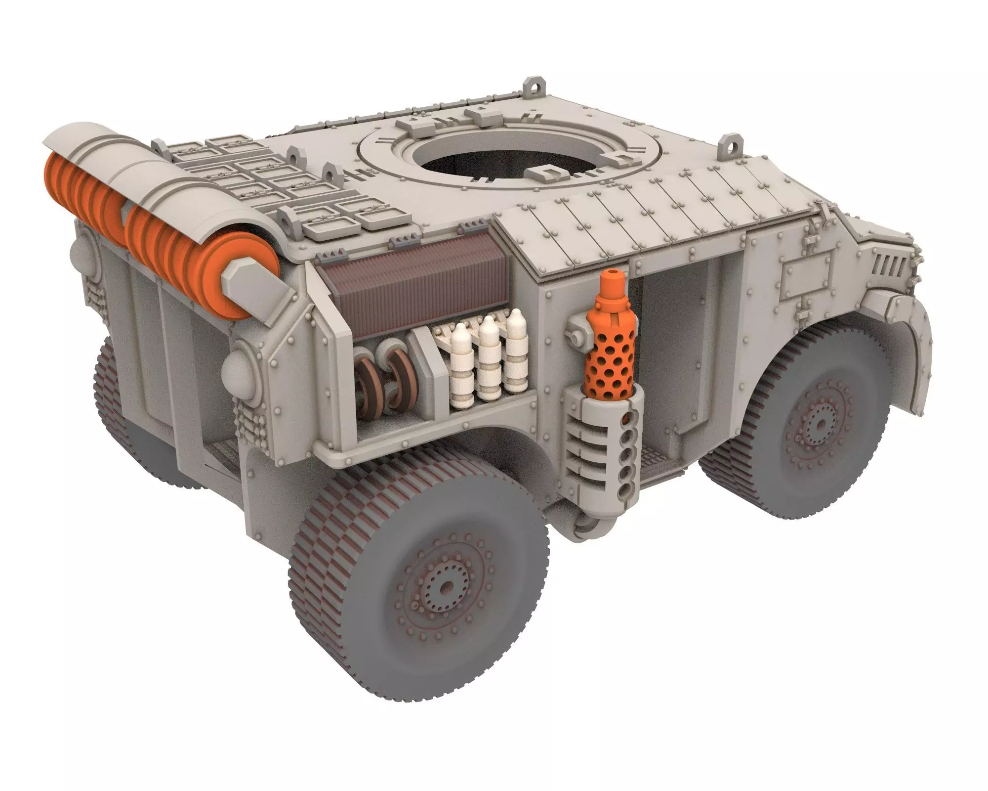 Damocles City Builder - Military Base - Modular Buildings 3D print model_71