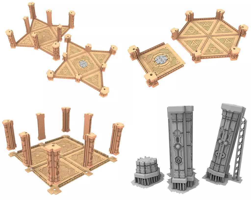 Damocles City Builder - Military Base - Modular Buildings 3D print model_52