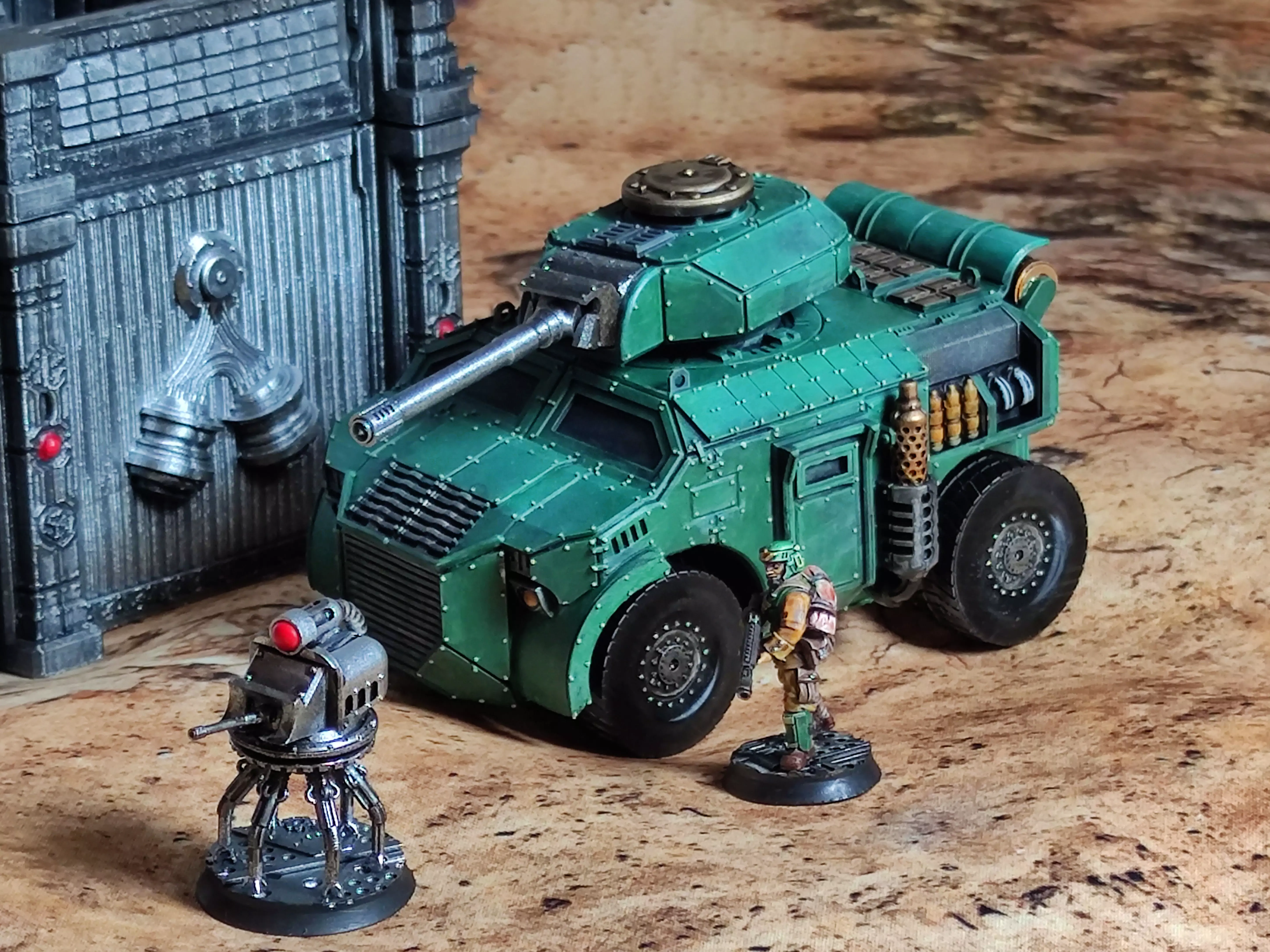 Damocles City Builder - Military Base - Modular Buildings 3D print model_8