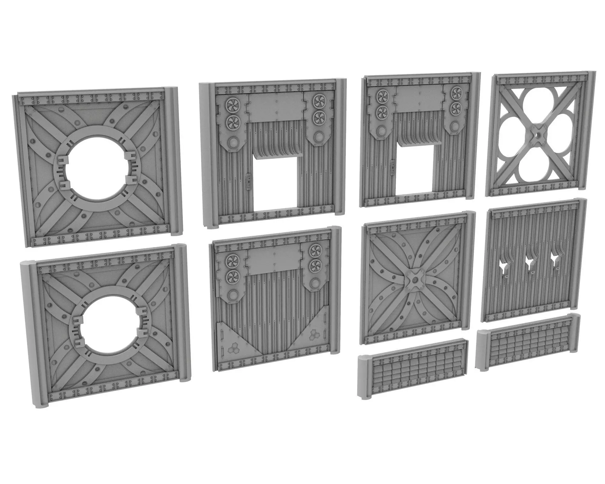 Damocles City Builder - Military Base - Modular Buildings 3D print model_45