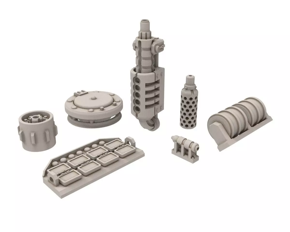 Damocles City Builder - Military Base - Modular Buildings 3D print model_69