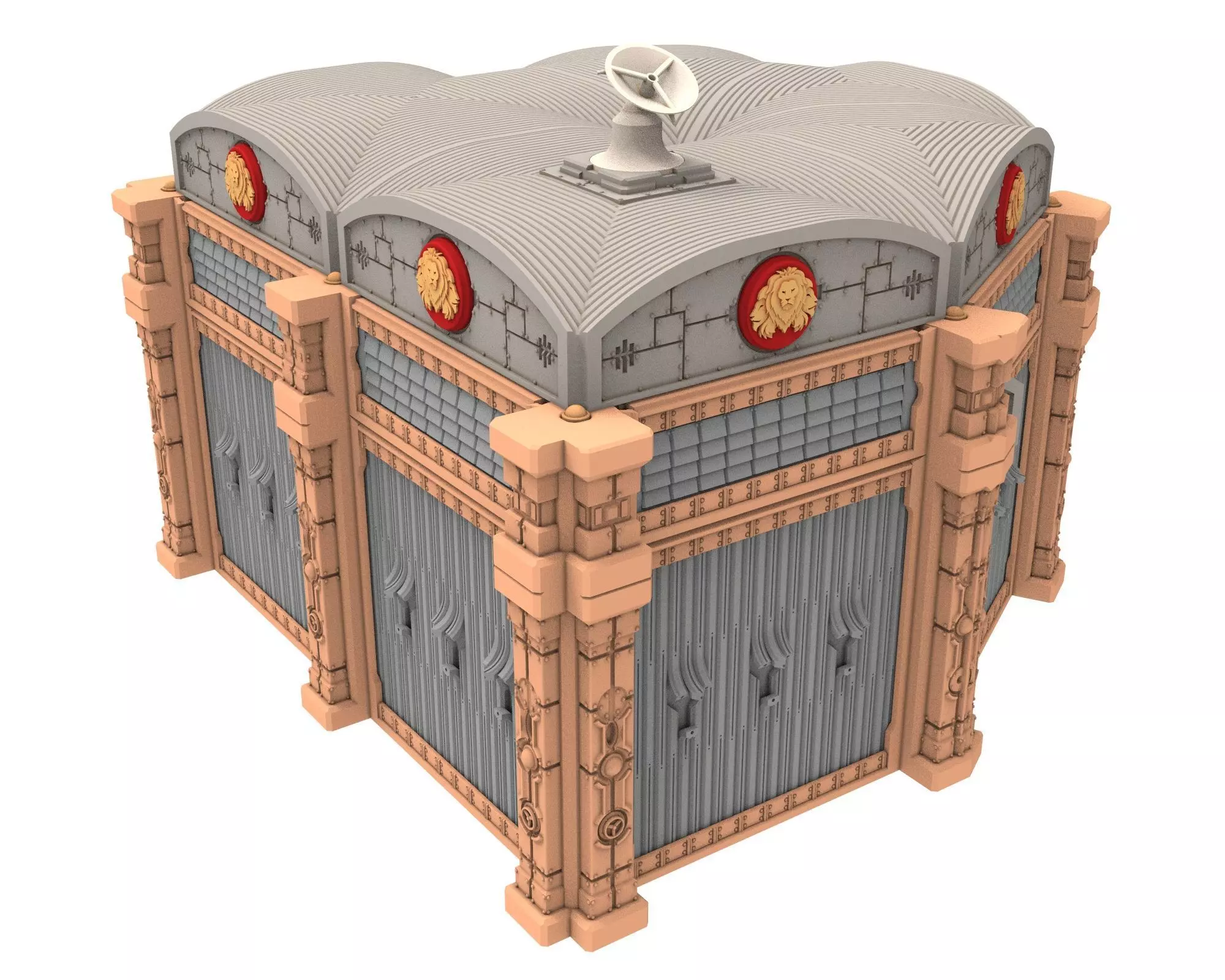 Damocles City Builder - Military Base - Modular Buildings 3D print model_49