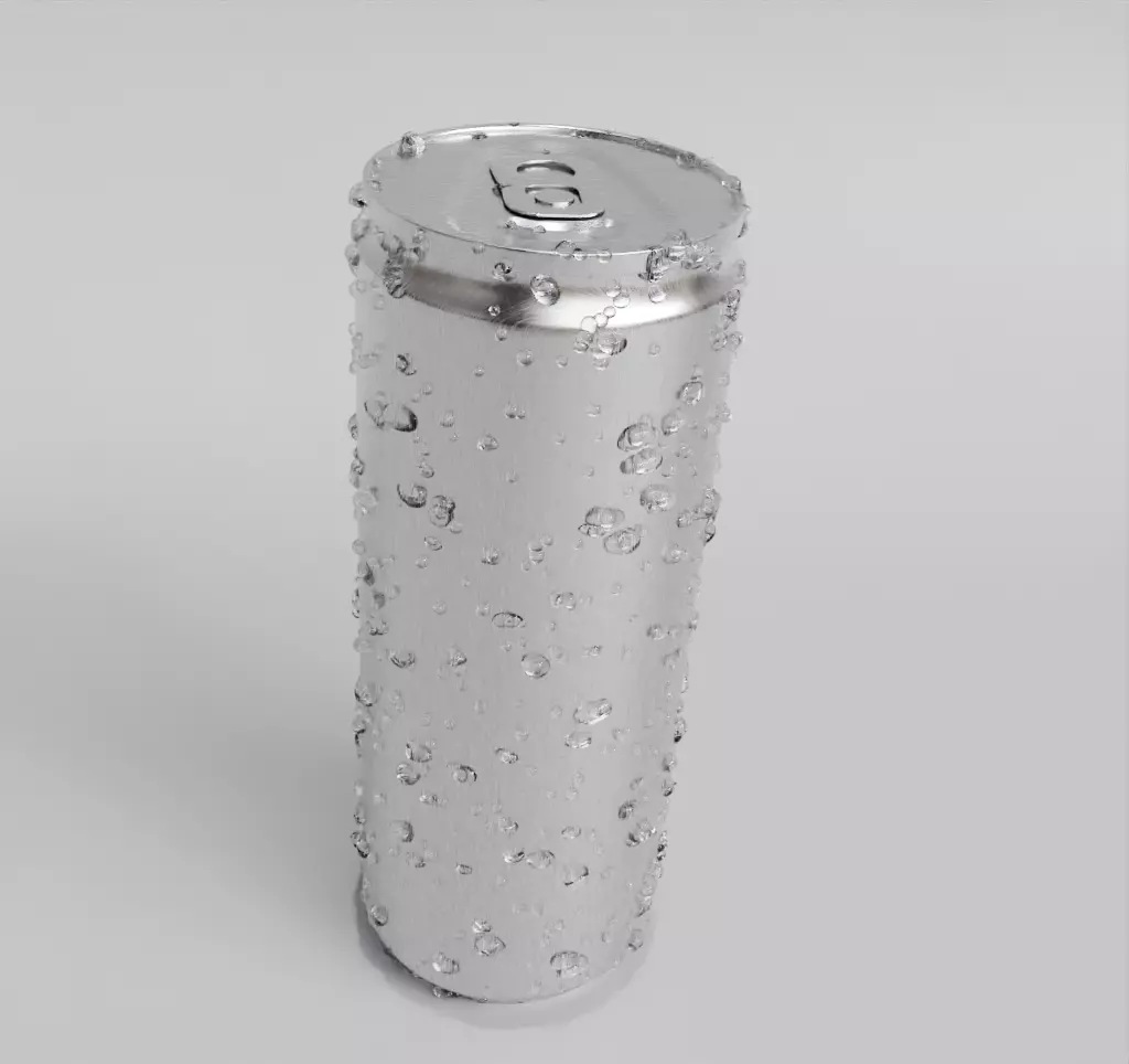 SODA Can Water 3D Model Free 3D model