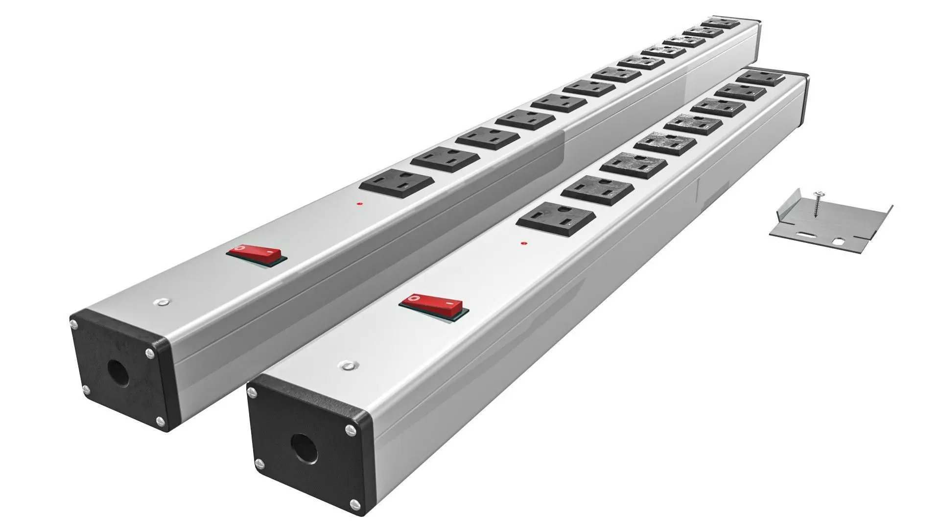 Multi Switch Electrical Low-poly 3D model