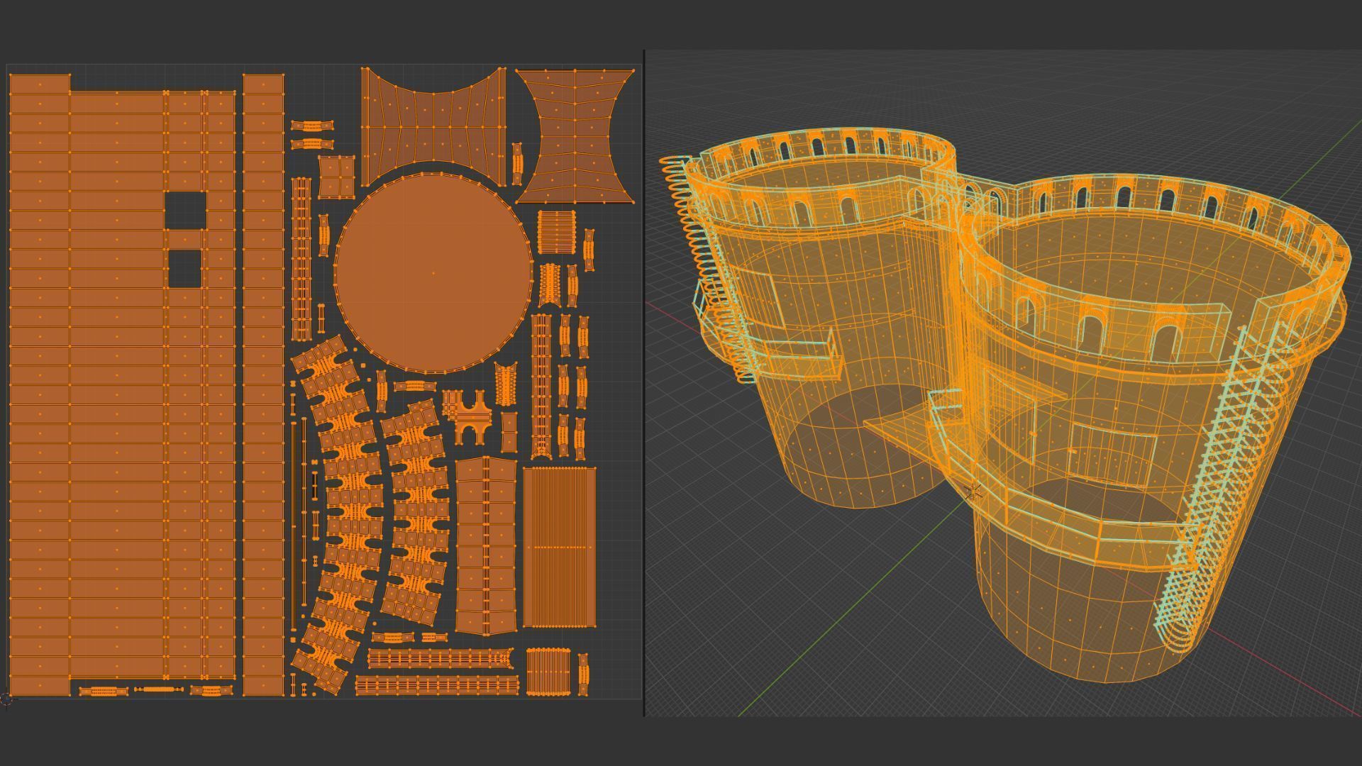 Grain silo 3D model_17