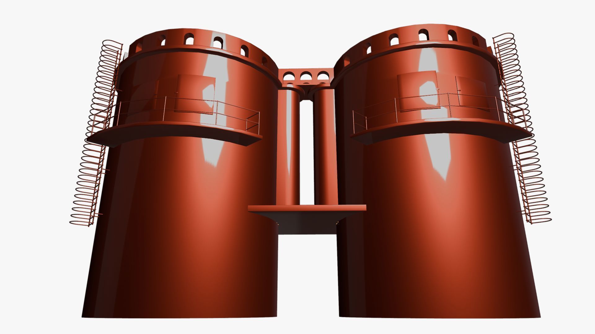 Grain silo 3D model_28