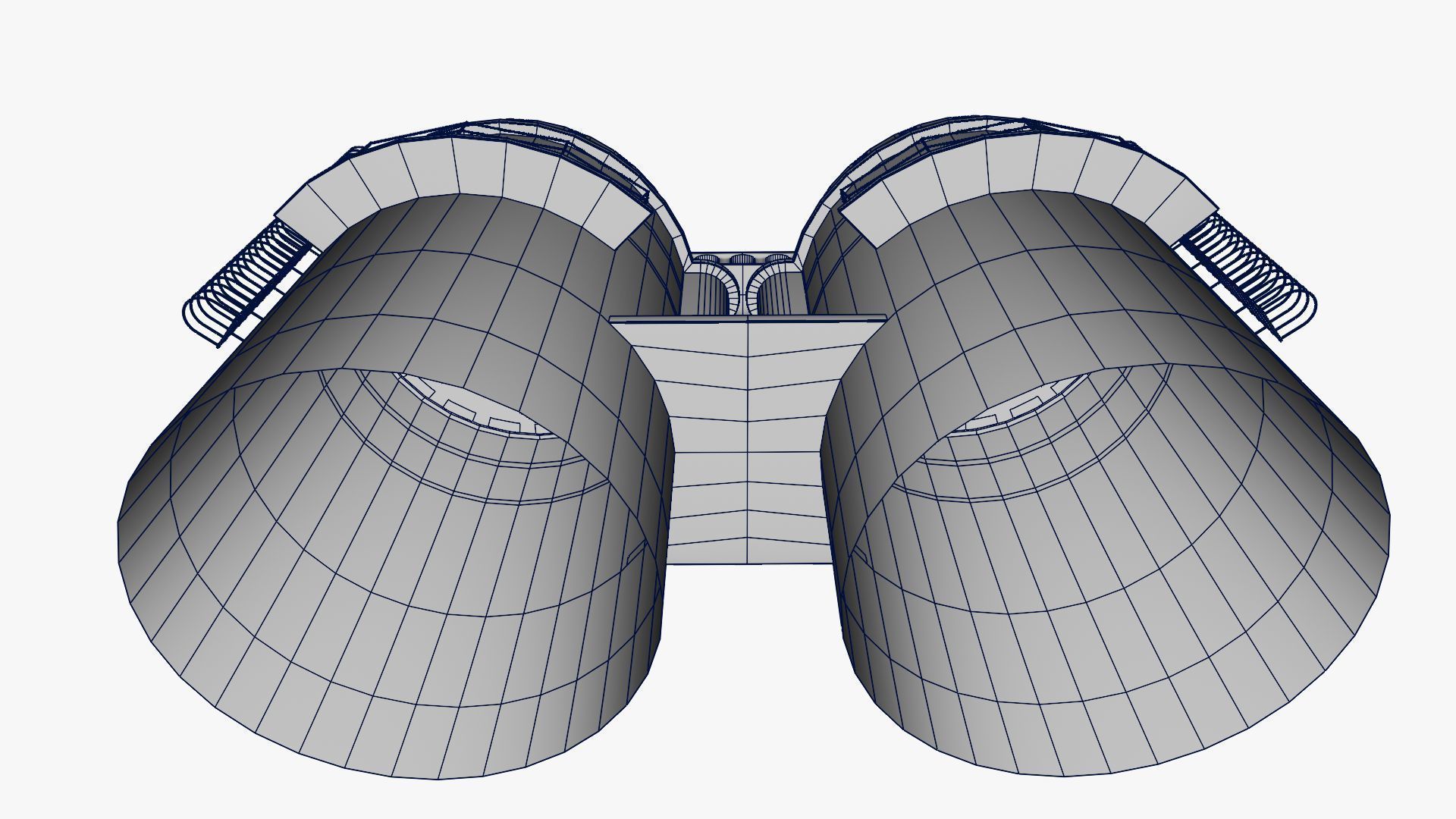 Grain silo 3D model_23