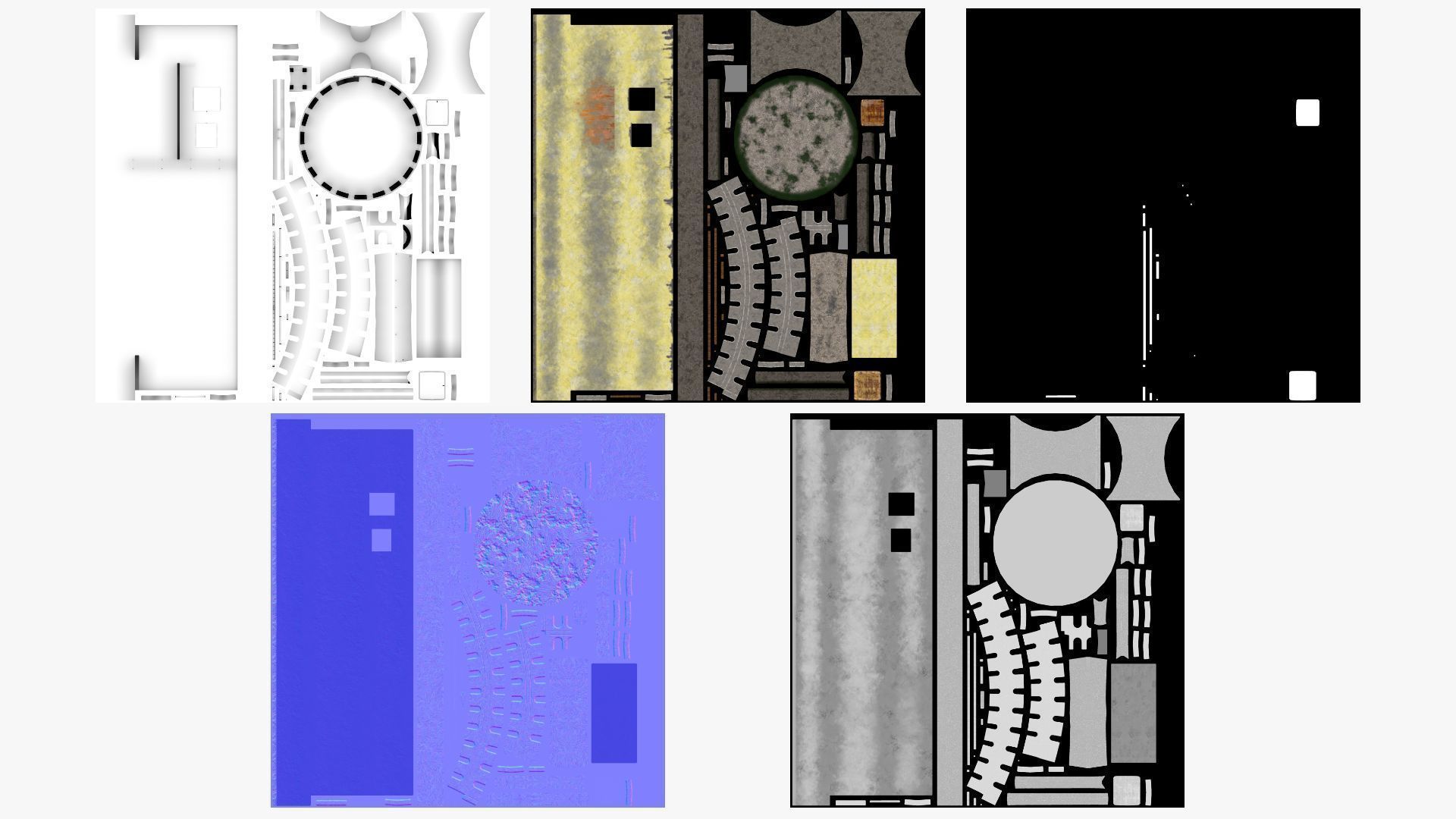 Grain silo 3D model_16