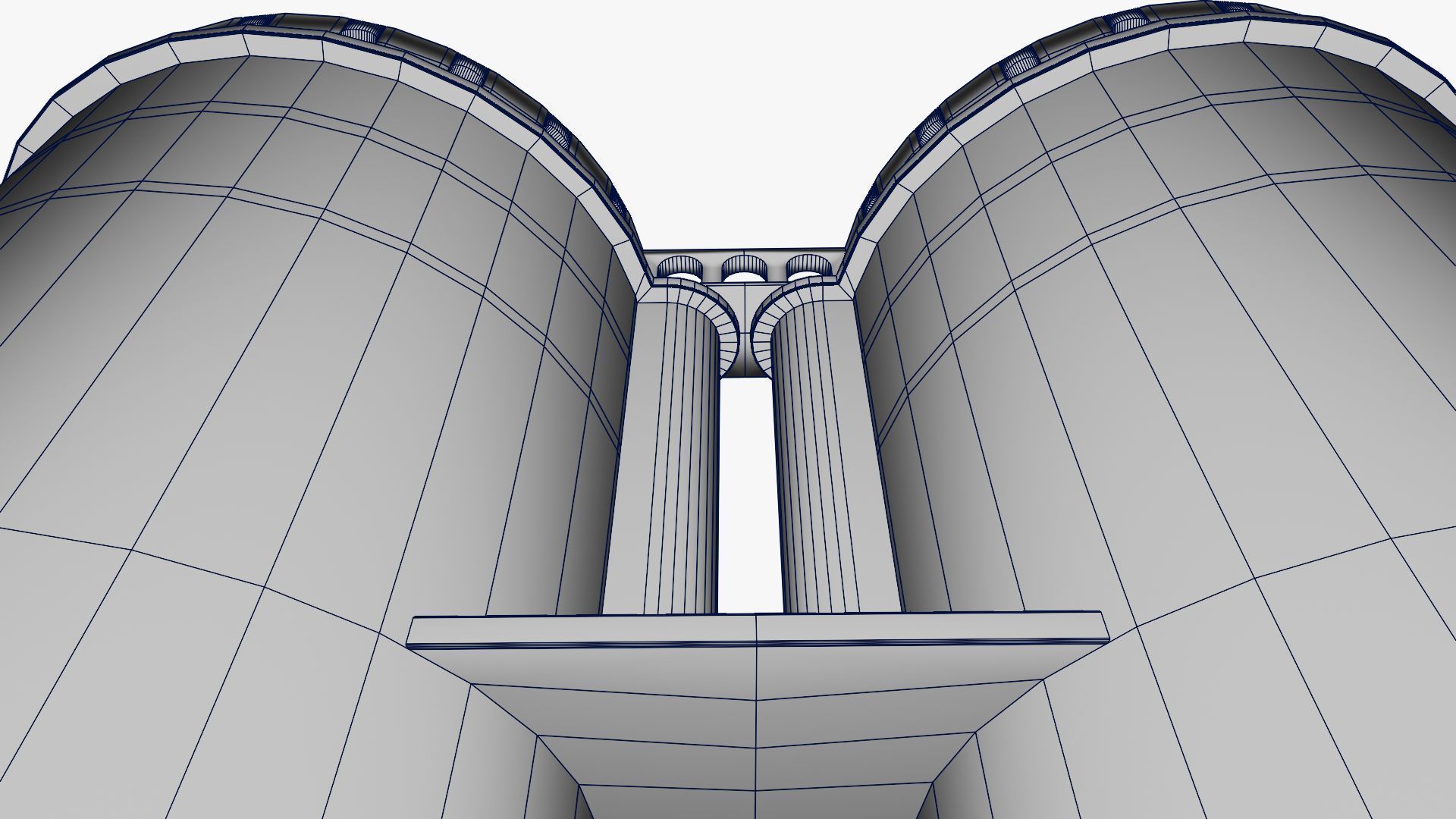 Grain silo 3D model_26