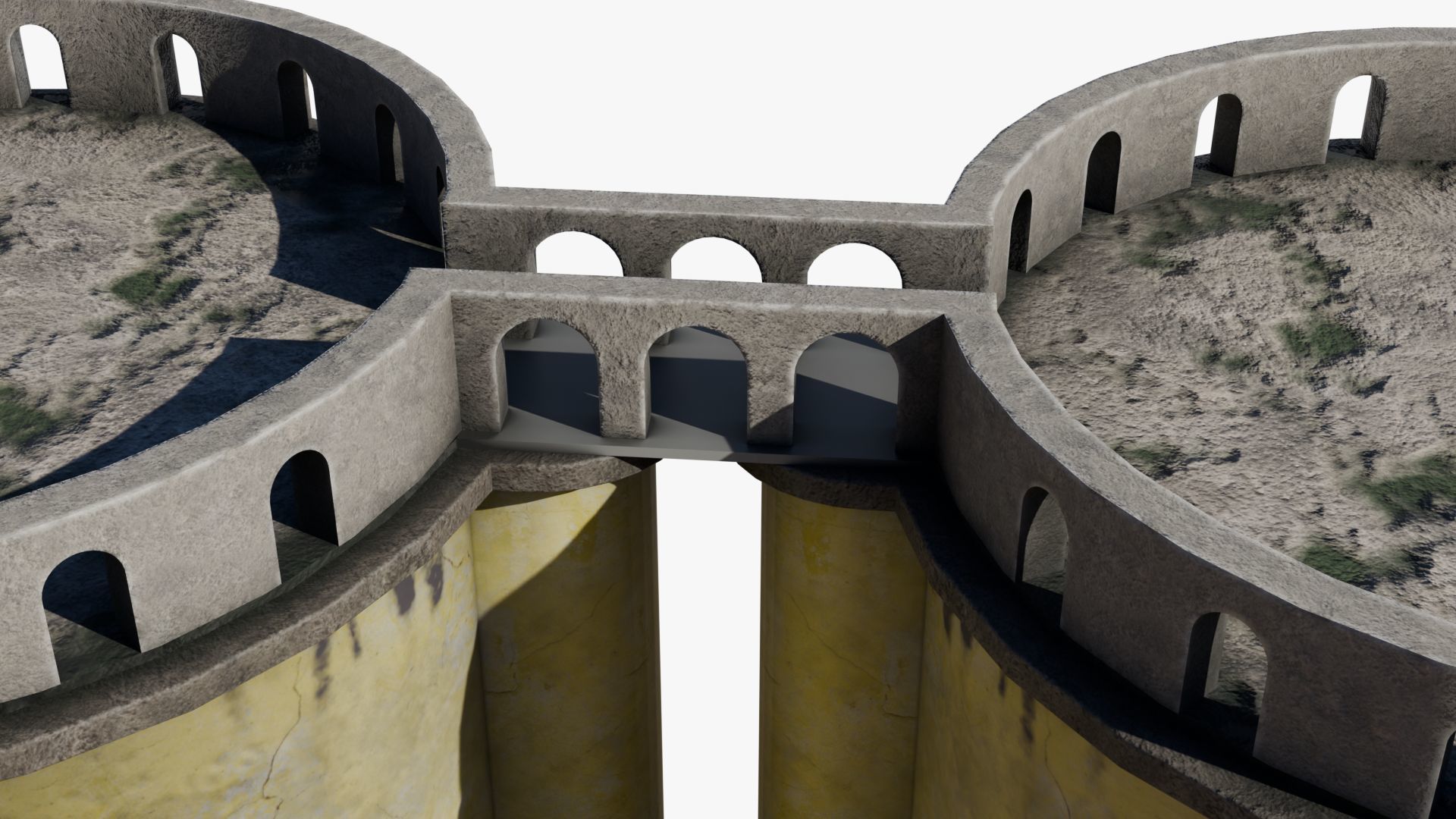 Grain silo 3D model_9