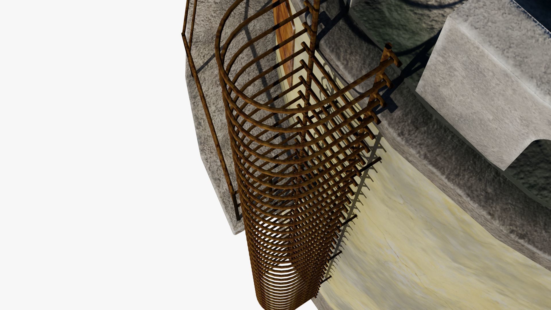 Grain silo 3D model_14