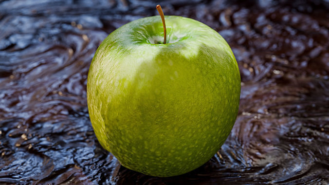 Green Apple 3D model