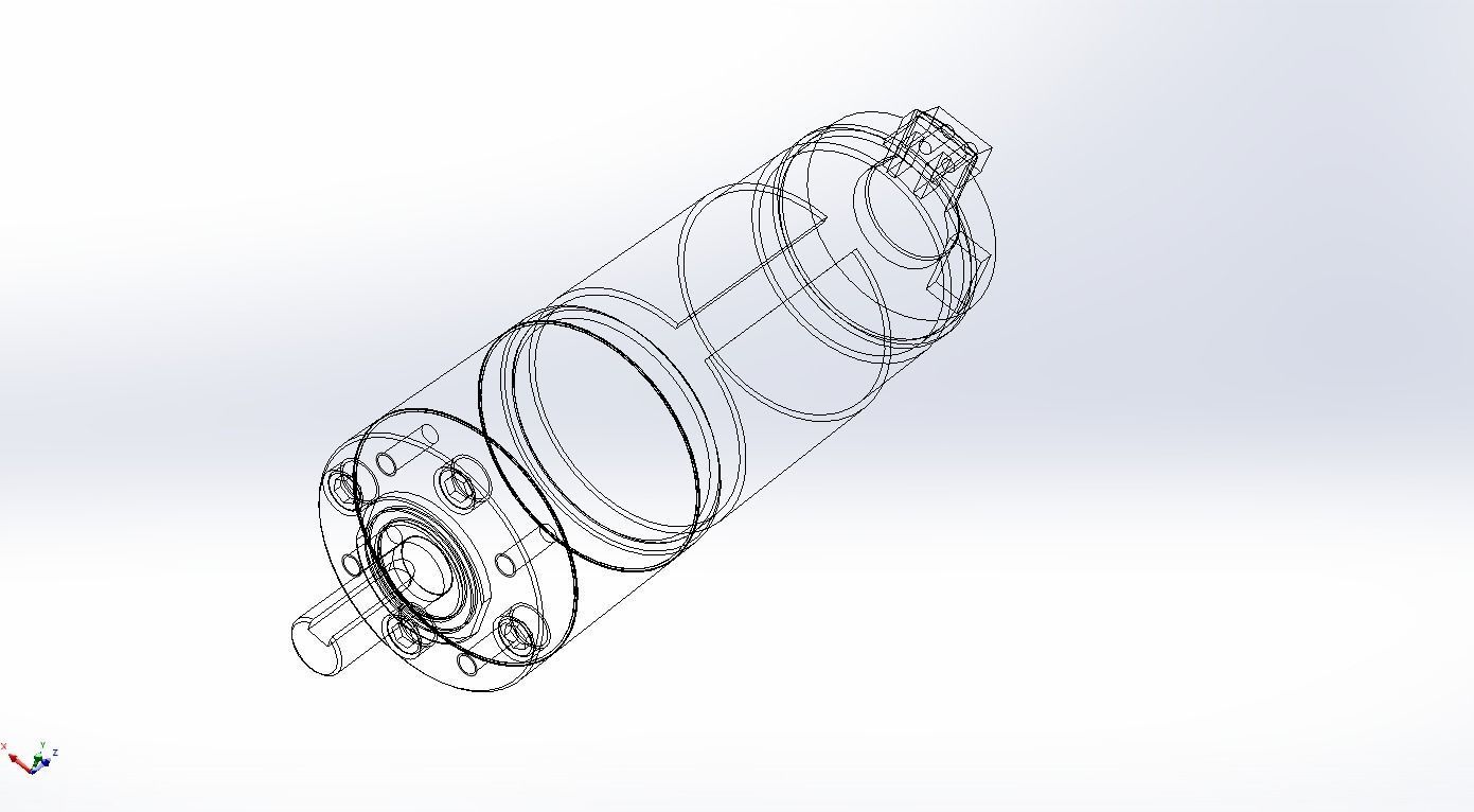MOTOR GEAR PLANETARY DC ELECTRIC GEARED TORQUE 3D model_13