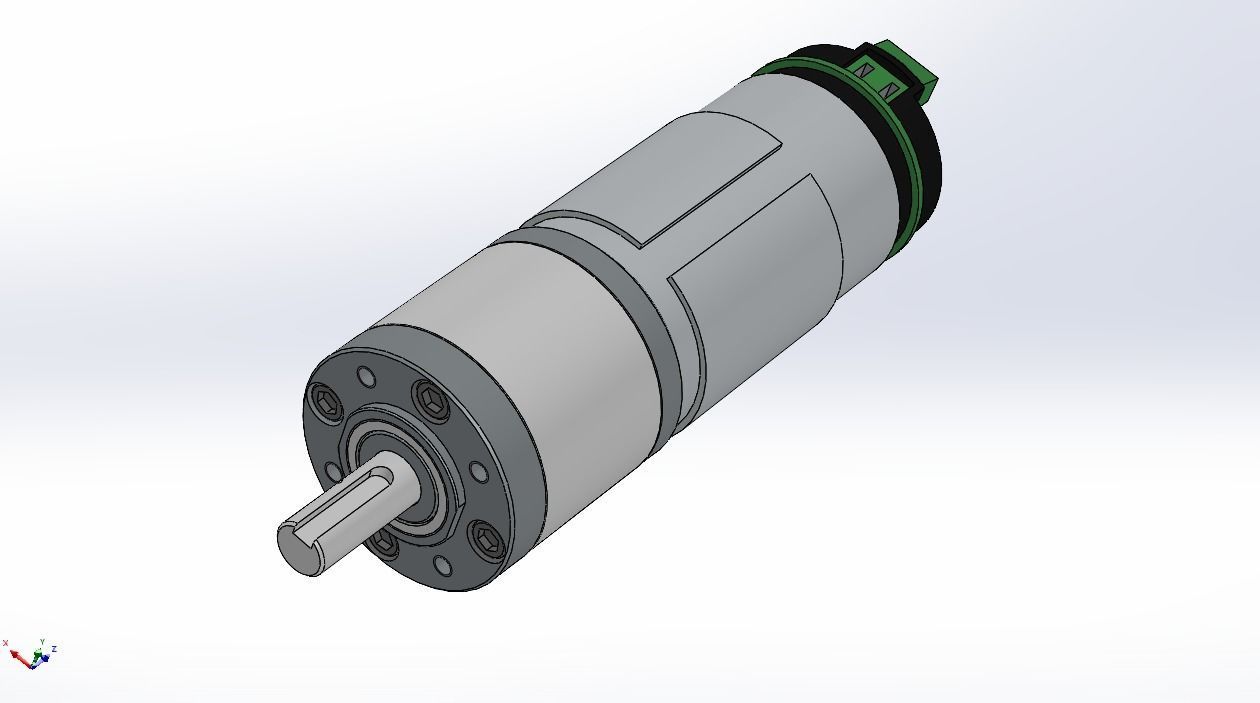 MOTOR GEAR PLANETARY DC ELECTRIC GEARED TORQUE 3D model_12