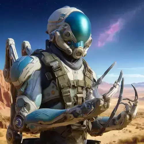 Grasshopper Vanguard Desert Sentinel 3D model
