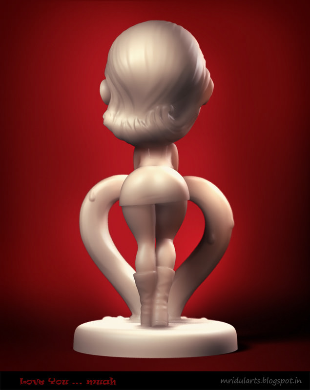 Love You Muah 3D print model_1
