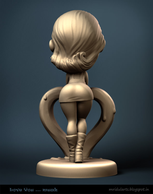 Love You Muah 3D print model_6