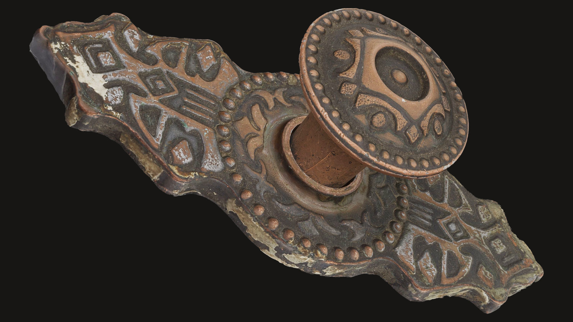 Old Doorknob  Low-poly 3D model_2