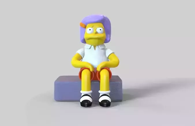 THE SIMPSONS-MARTIN WITH A WIG-PARTS AND COMPLETE
