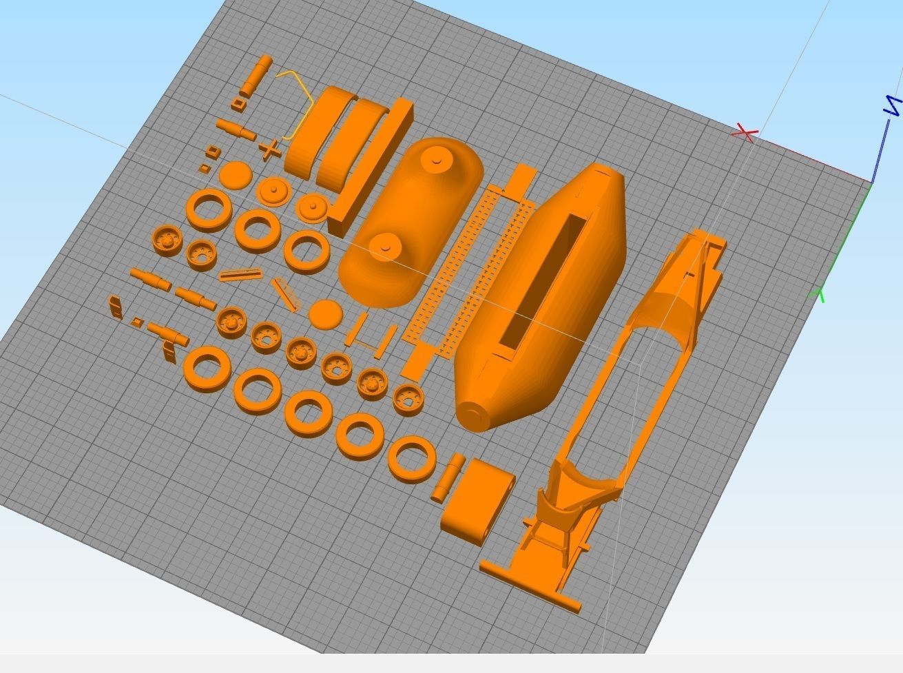 Cement Silo bulker business card holder  3D print model_8