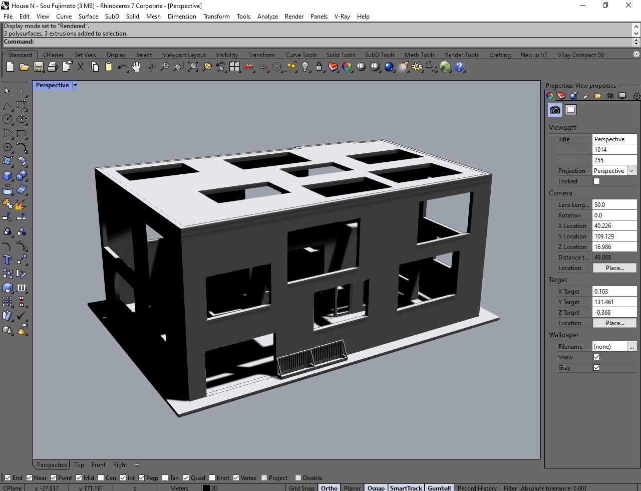 House N Sou Fujimoto 3D model_6