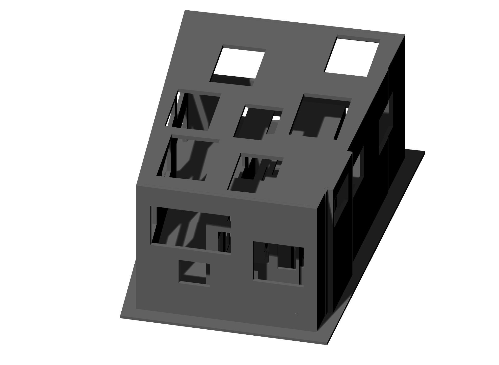 House N Sou Fujimoto 3D model_3