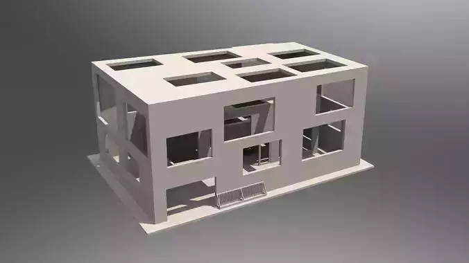 House N Sou Fujimoto 3D model