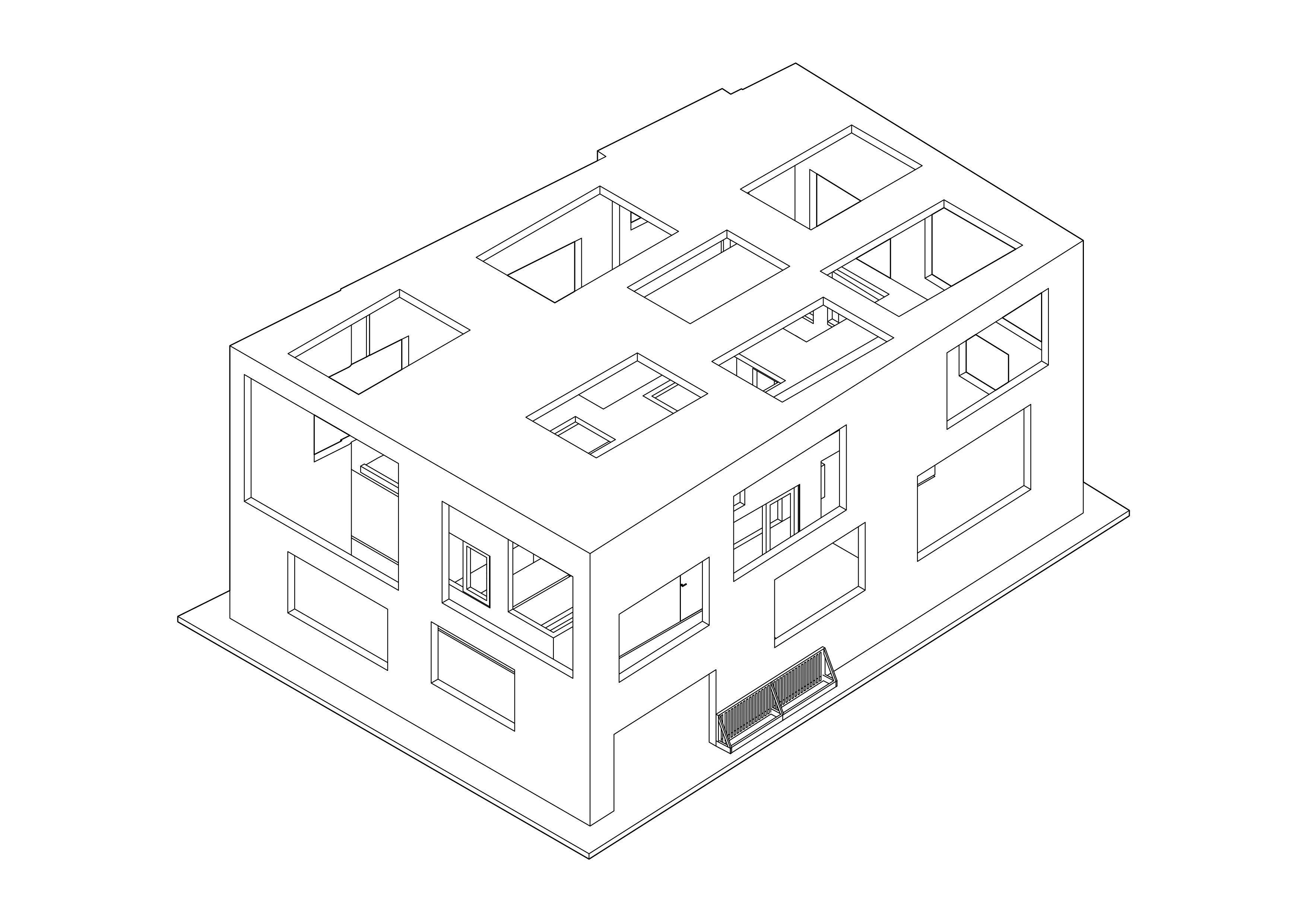 House N Sou Fujimoto 3D model_5