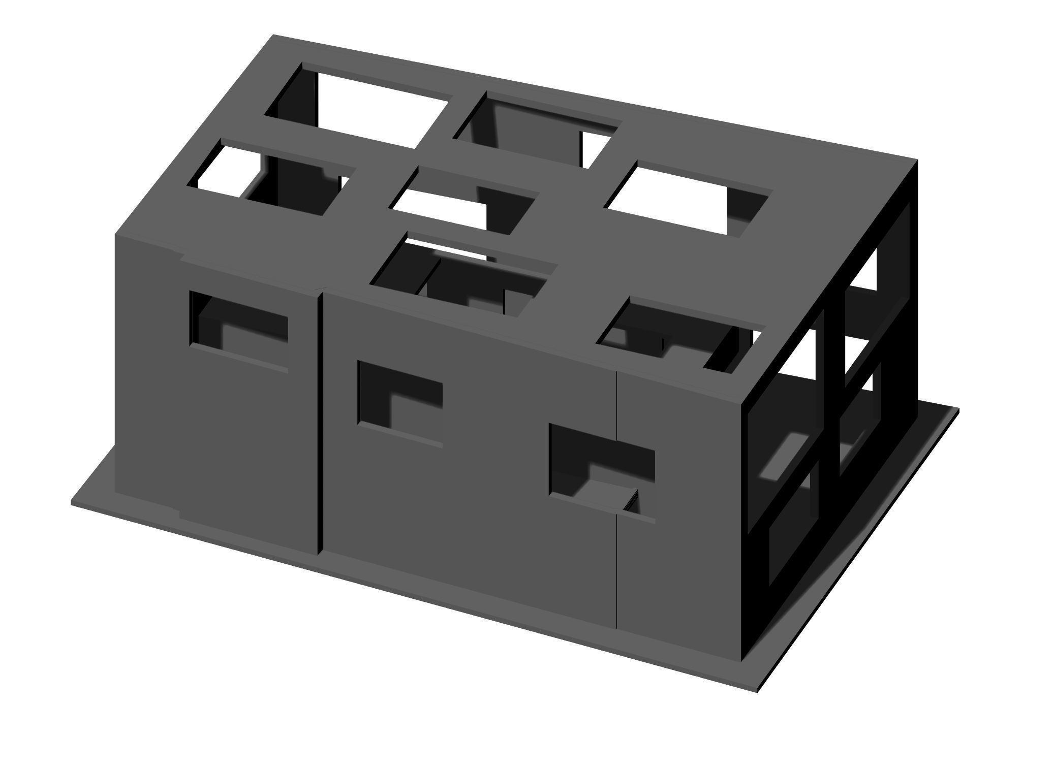 House N Sou Fujimoto 3D model_4