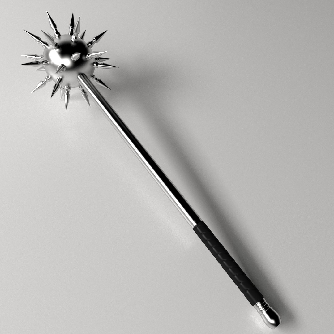 Mace Ball 3D Model .3ds .fbx .blend .dae