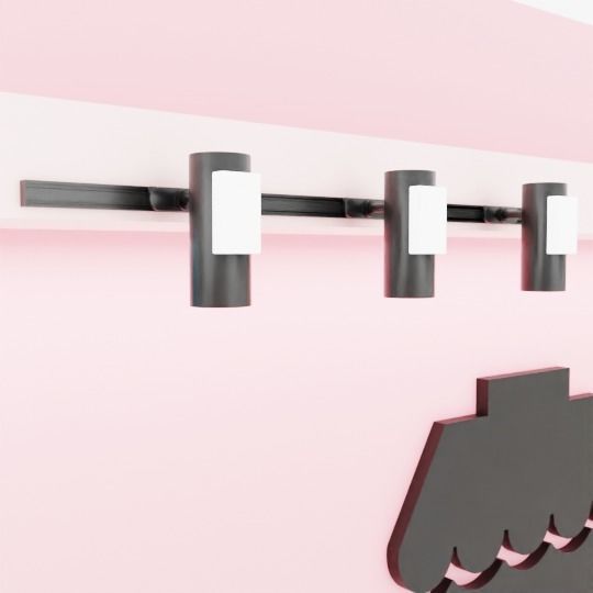 exhibition pastel 3D model_8