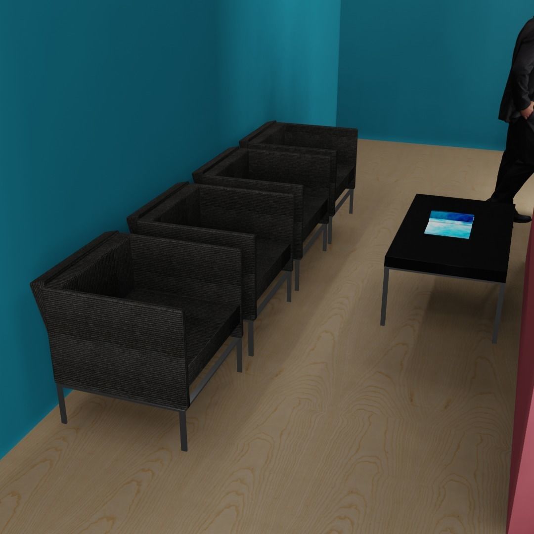 exhibition pastel 3D model_9