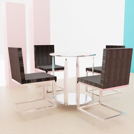 exhibition pastel 3D model_7