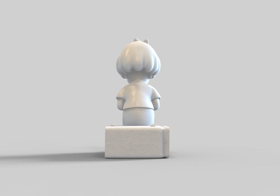 THE SIMPSONS-MILHOUSE WITH A WIG-PARTS AND COMPLETE 3D print model_11