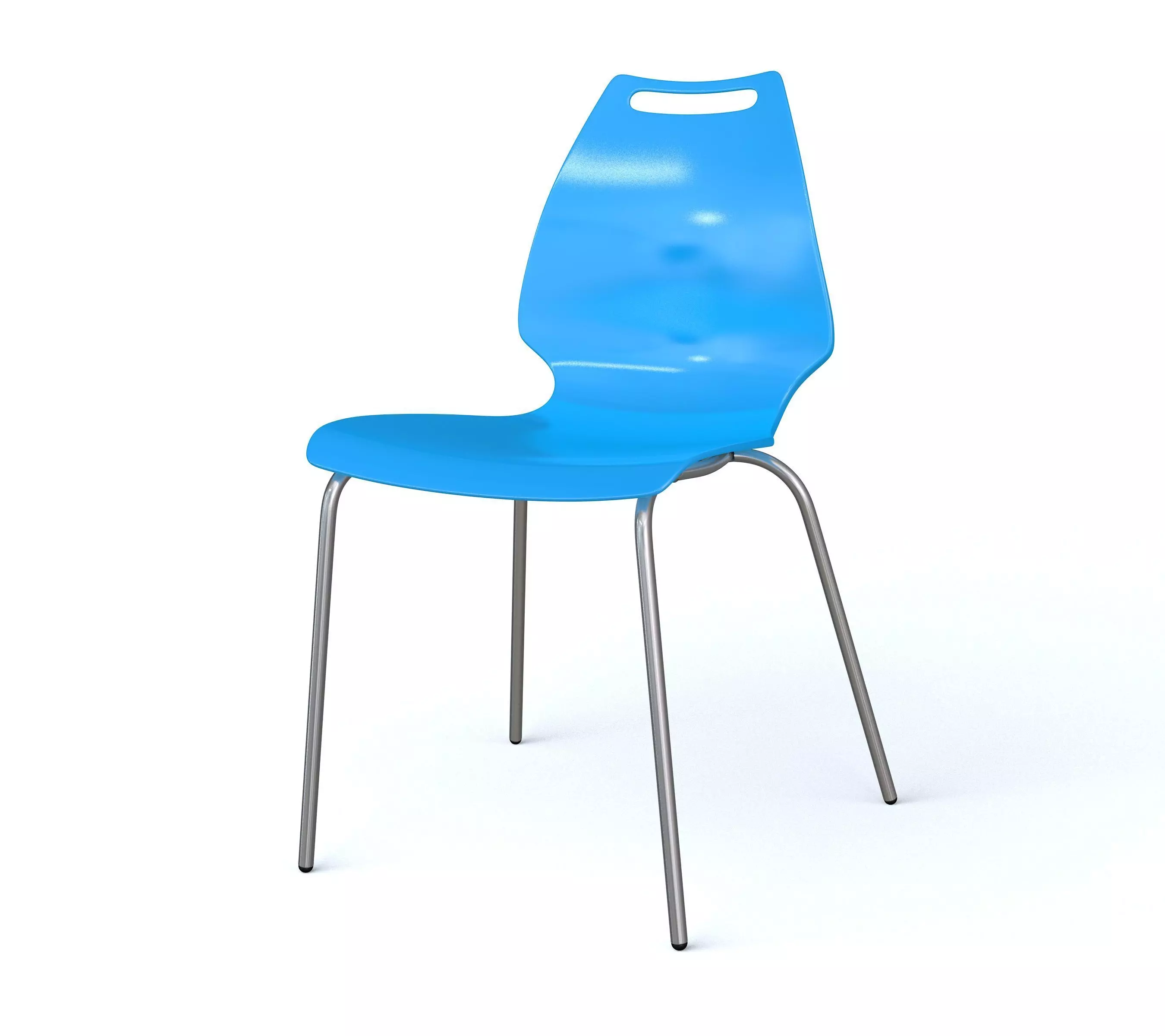 Designer Chair 3D model_0