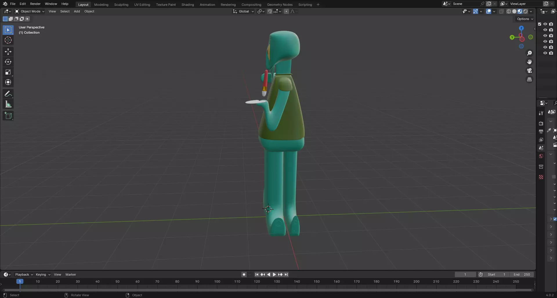 Calamardo Tentaculos 3D print model