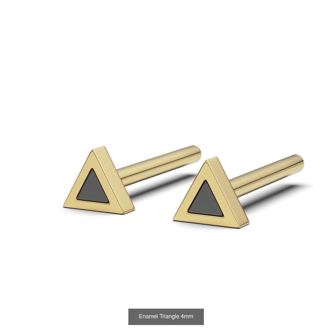16 Enamel Earring 3D Model Collection_14