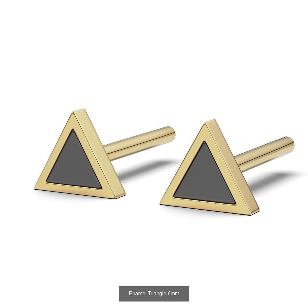 16 Enamel Earring 3D Model Collection_16