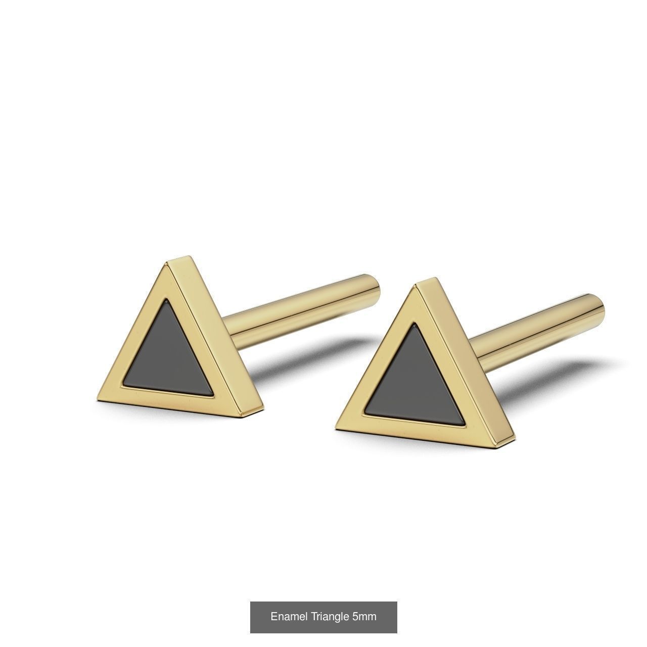 16 Enamel Earring 3D Model Collection_15
