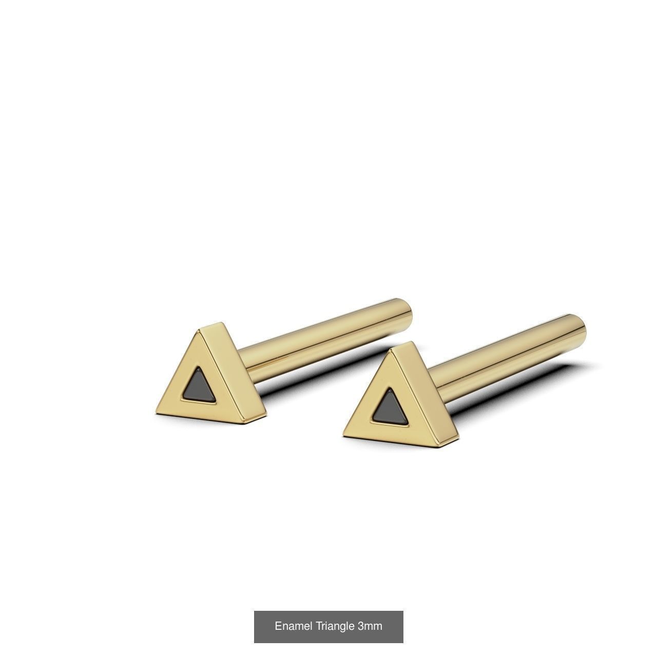 16 Enamel Earring 3D Model Collection_13