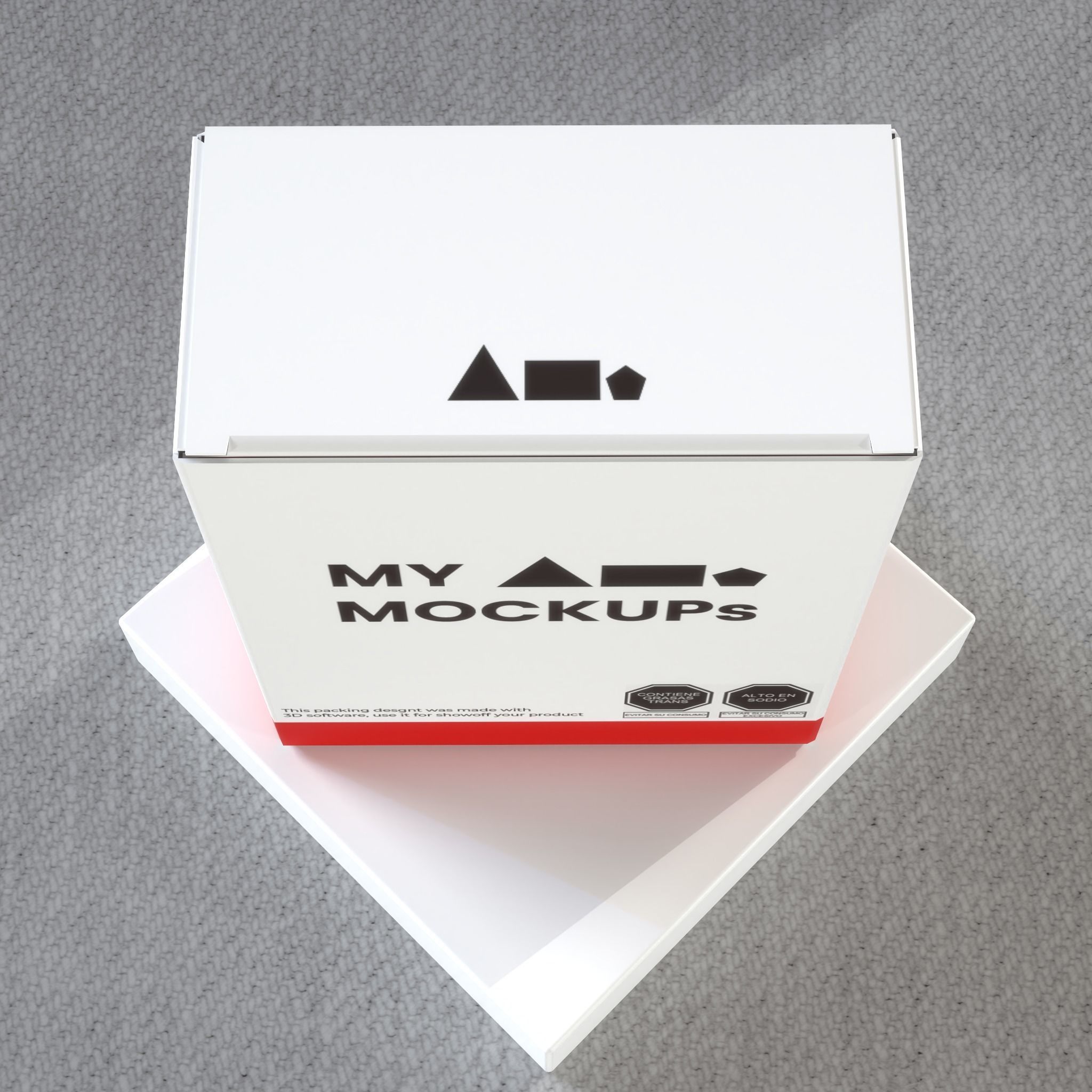 Mockup Box 3D model_13