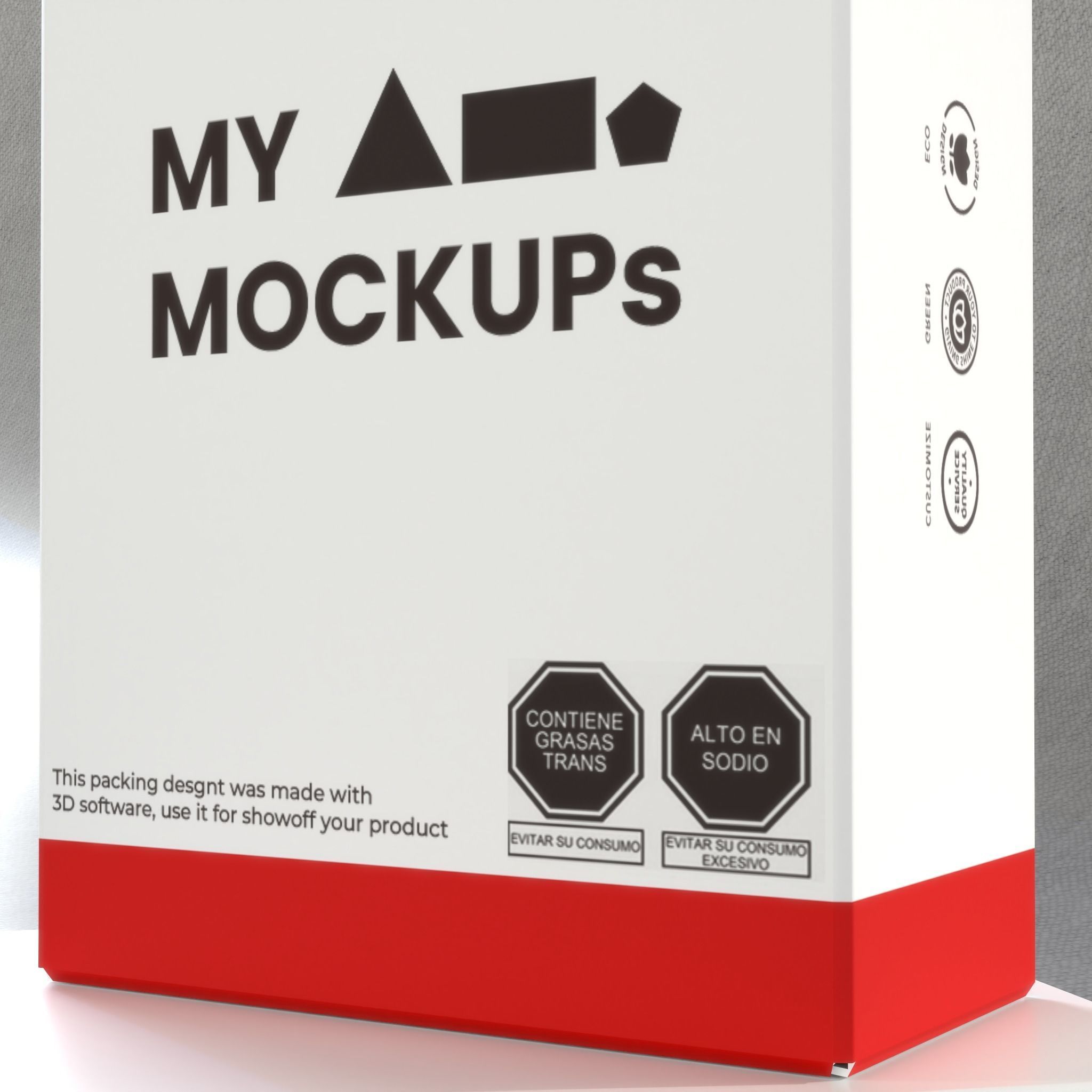Mockup Box 3D model_14