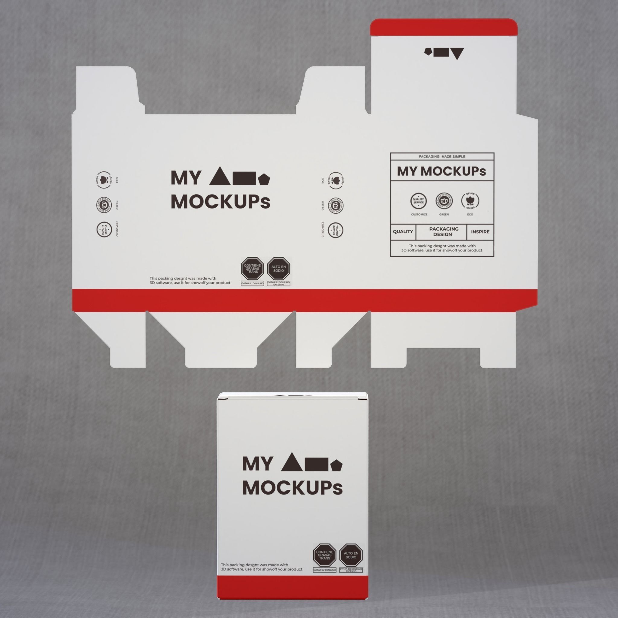 Mockup Box 3D model_11