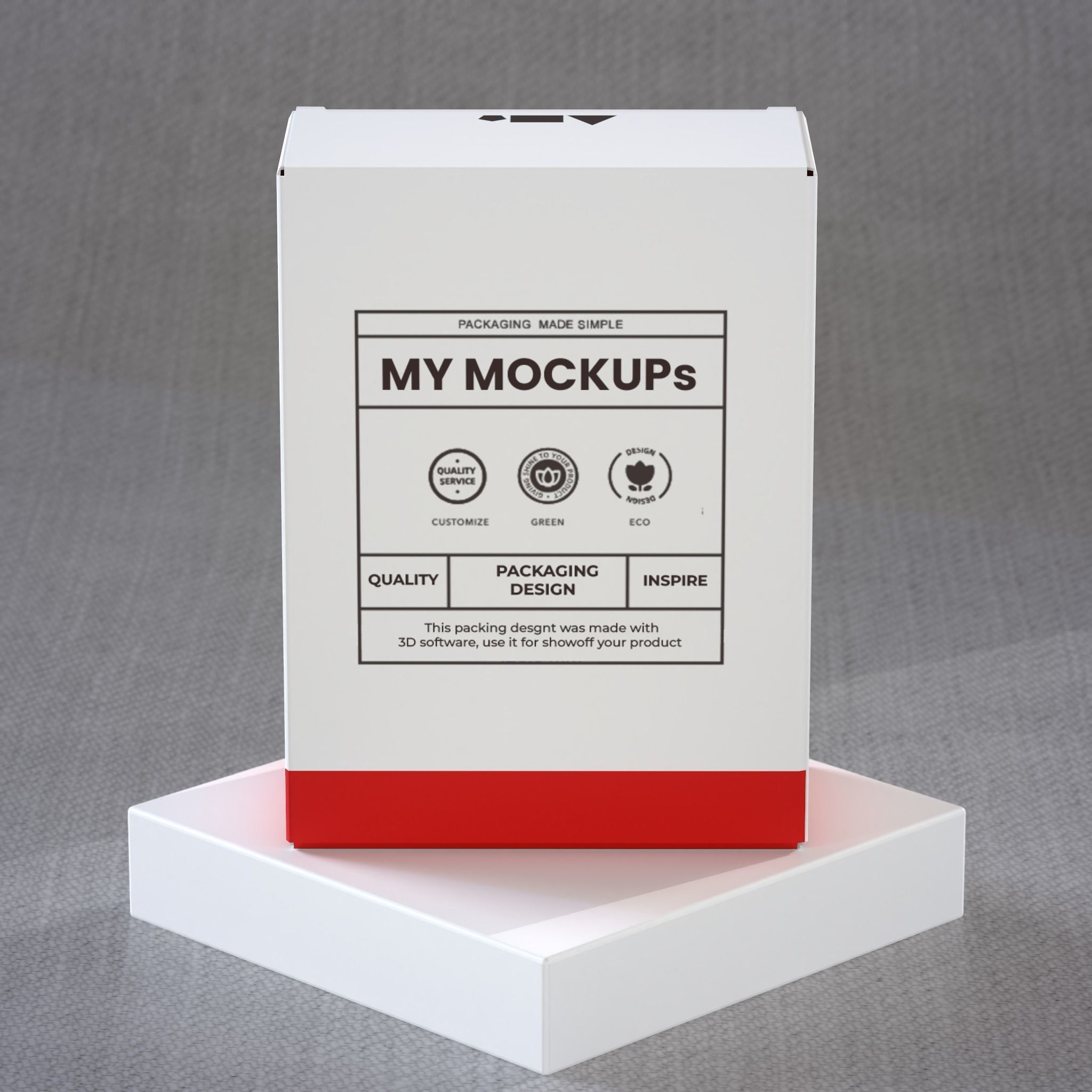 Mockup Box 3D model_7