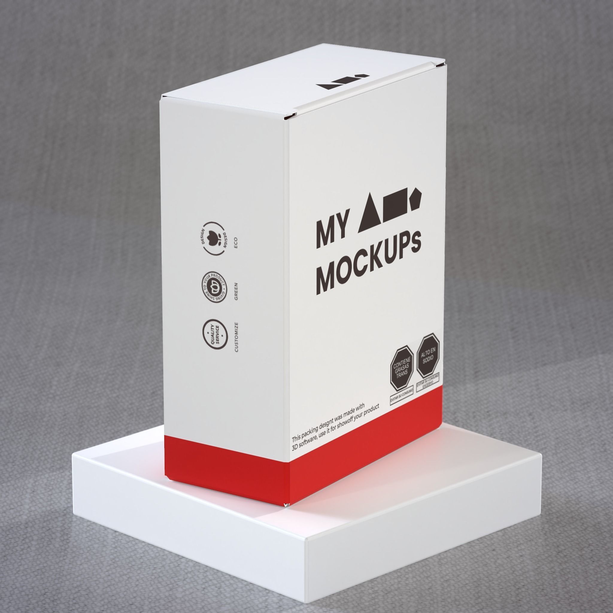 Mockup Box 3D model_5