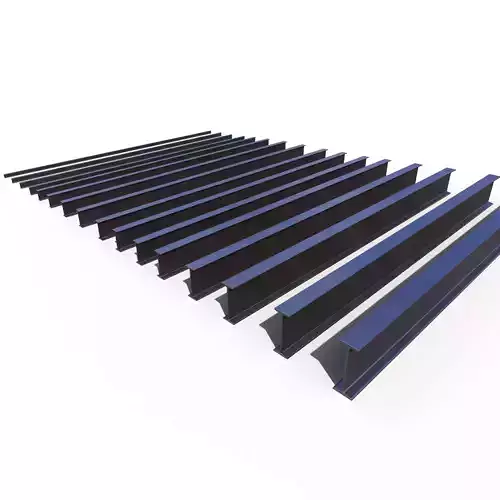 Metal beam IPN 