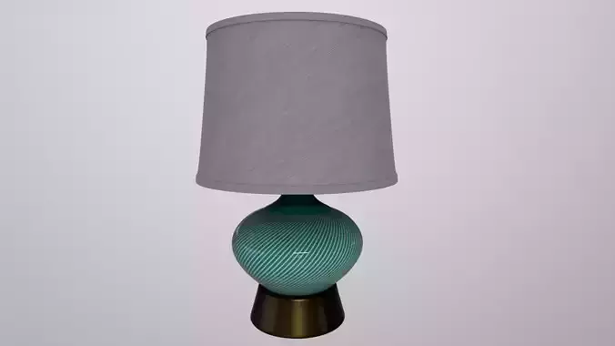 TABLE LAMPS - HOME DECORATION - PBR 3D MODEL